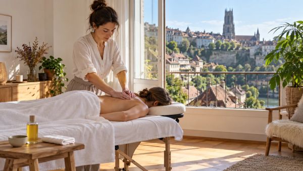 Les bienfaits du massage à domicile: sérénité à Fribourg